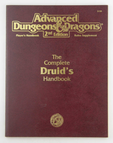 The Complete Druid's Handbook Stained, by Pulver  