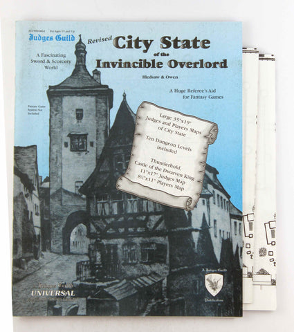 Revised City State of the Invincible Overlord AD&D, by Bledsaw, Owen  