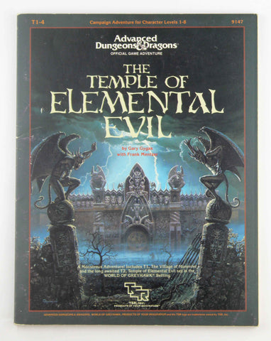 AD&D The Temple of Elemental Evil VG, by Mentzer, Gygax  