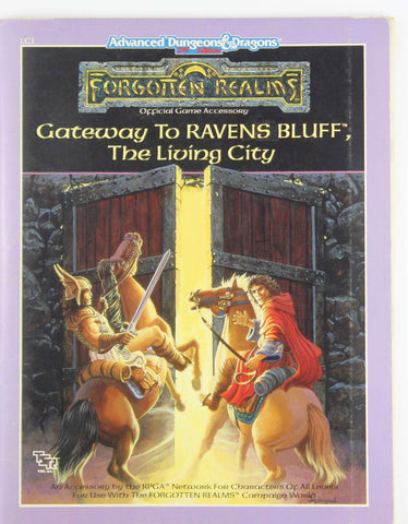 Gateway to Ravens Bluff (AD&D/Forgotten Realms Module LC1), by   