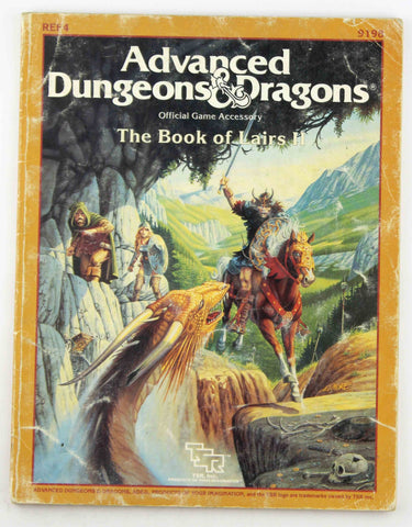 AD&D The Book of Lairs II Rubbed, by Anne Brown, et al  