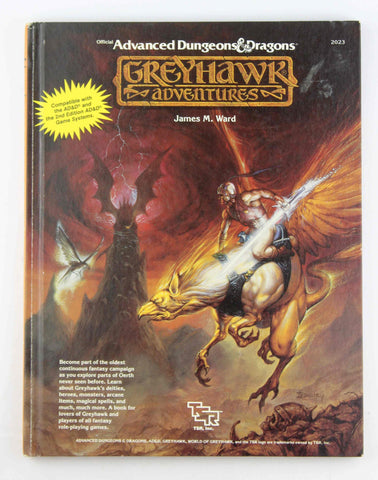 AD&D Greyhawk Adventures 1e/2e, by Ward  
