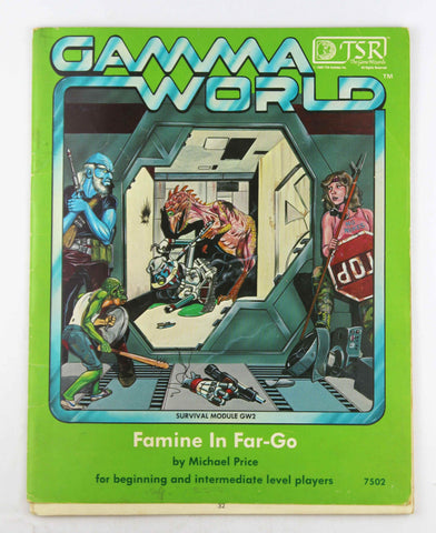 Gamma World RPG Famine in Far-Go, by Price  