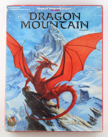 Dragon Mountain (AD&D 2nd Ed. Fantasy Roleplaying), by Lidberg, Paul, McComb, Colin  