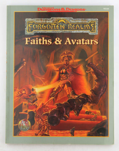 AD&D 2e Faiths & Avatars Forgotten Realms VG++, by Martin, Boyd  