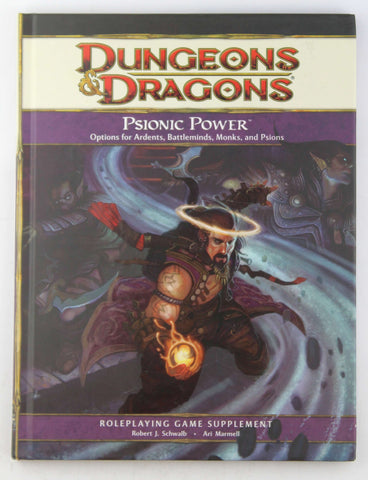 Psionic Power: A 4th Edition D&D Supplement, by Mearls, Mike  