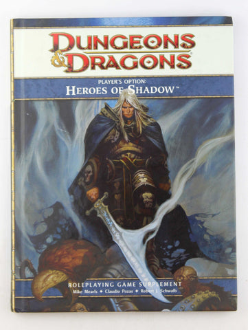Player's Option: Heroes of Shadow: A 4th Edition D&D Supplement, by Wizards RPG Team  