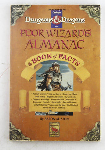 D&D Poor Wizard's Almana & Book of Facts Poor, by Allston  