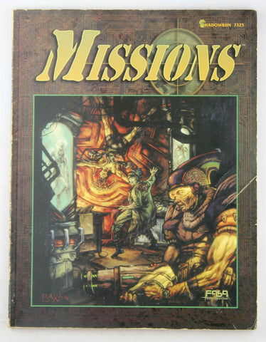 Missions (Shadowrun, FAS7325), by Zack Bush  