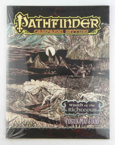 Pathfinder Wrath of the Righteous Poster Map Folio SW, by Various  