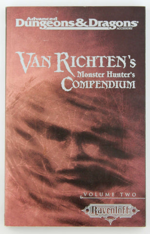 AD&D Van Richten's Monster Hunter's Compendium Volume Two Ravenloft VG, by Various  