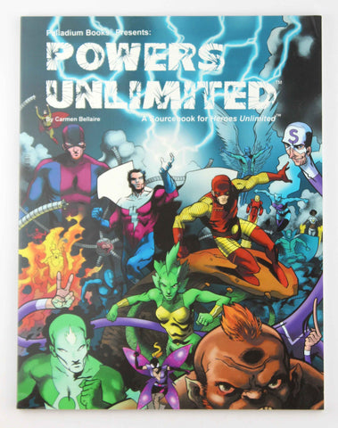 Powers Unlimited One (Heroes Unlimited), by Steven Trustrum, Carmen Bellaire  
