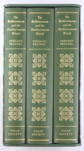 Fernand Braudel / FOLIO SOCIETY The Mediterranean and the Mediterranean World, by Fernand; Reynolds Eugen (Intro Braudel  