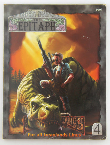Deadlands: Epitaph #4 (PEG3004), by Pinnacle Entertainment  