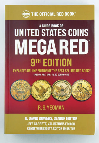 A Guide Book of United States Coins Mega Red Book 9th Edition, by R.S. Yeoman  