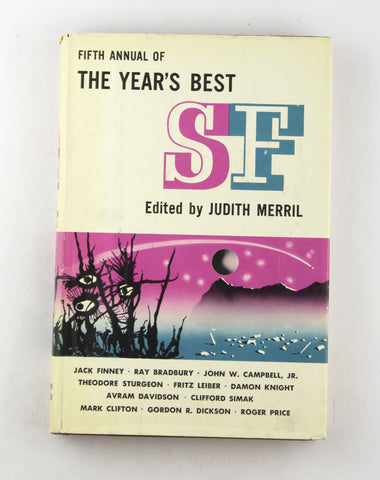The 5th (Fifth) Annual of The Year's Best S-F, by Merril, Judith (editor): Damon Knight / Jack Finney / Avram Davidson / Cordwaine  