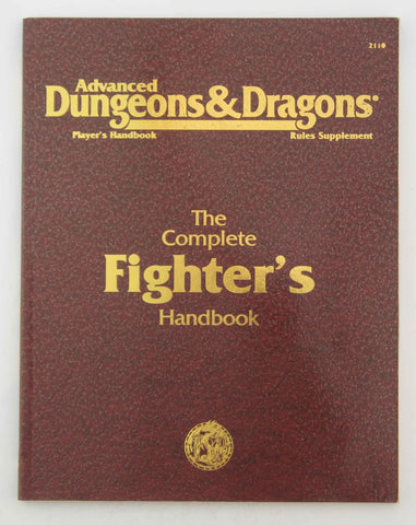 AD&D 2e The Complete Fighter's Handbook, by Various  