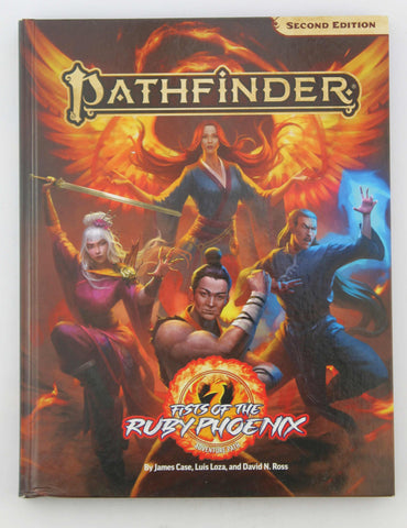 Pathfinder Fists of the Ruby Phoenix Adventure Path (Pathfinder Second Edition Adventures), by Ross, David N.,Ross, David N.,Case, James,Case, James,Loza, Luis  