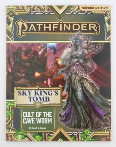 Pathfinder Adventure Path: Cult of the Cave Worm (Sky King?s Tomb 2 of 3) (P2) (PATHFINDER ADV PATH SKY KINGS TOMB (P2)), by Young, Scott D.  