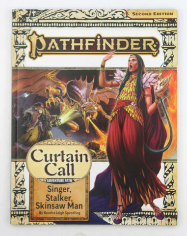 Pathfinder Adventure Path: Singer, Stalker, Skinsaw Man (Curtain Call), by Speedling, Kendra Leigh,Speedling, Kendra Leigh  