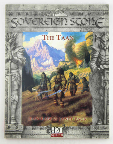 Sovereign Stone: The Taan, by Janet Pack, Jean Rabe Signed 