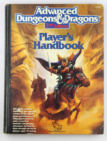 AD&D 2e PHB Player's Handbook, by Various  