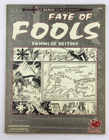Fate of Fools: Two Tests of Wits and Wiles in the Young Kingdoms (Elric/Stormbringer), by Bjorling, Stefan, Whitaker, Lawrence  