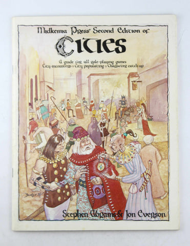 Cities: A Guide for All Role-Playing Games, 2nd Edition, by Jon Everson, Stephen Abrams  