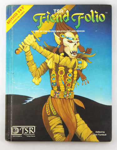AD&D Fiend Folio VG Name, by Various  