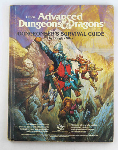 AD&D Dungeoneer's Survival Guide VG RPG, by Douglas Niles  