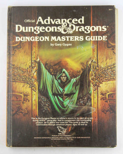 AD&D Updated Cover Dungeon Masters Guide Hinges Shaken, by Gygax  