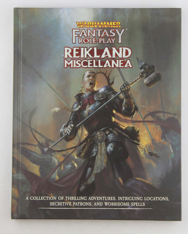 Cubicle 7 Warhammer Fantasy Roleplay: Reikland Miscellanea - Fantasy Strategy Board Card Game Book Accessory - For 1+ Players and Ages 14+, by Cubicle 7  