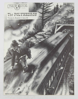 The Polyhedron Magazine, Issue #6 (Volume 2, Number 3) May 1982 (TSR / RPGA) (The Polyhedron Magazine, Volume 2), by TSR & RPGA Staff (contributors), David Duncan (cover artist), E. Gary Gygax (publisher) Frank Mentzer (editer-in-chief)  