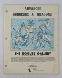 AD&D The Rogues Gallery VG, by Cook, Wells  