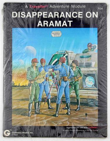 Disappearance on Aramat (Traveller RPG), by Gary Pilkington  