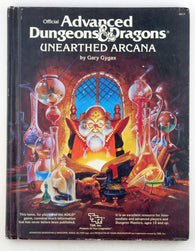 AD&D Unearthed Arcana VG, by Gary Gygax  