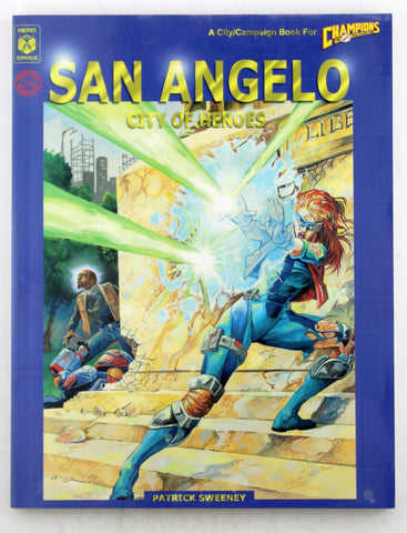 Champions RPG San Angelo City of Heroes, by Sweeney  