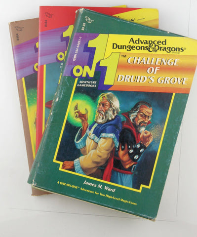 AD&D 1 on 1 Challenge of Druids Grove, by James M Ward  