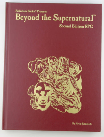 Beyond the Supernatural 2nd Ed Special Edition, by Kevin Siembieda Signed 