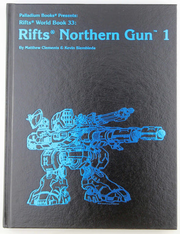 Rifts RPG Northern Gun 1 Special Edition, by Clements, Siembieda Signed 