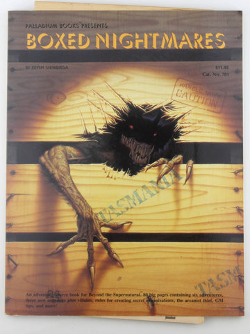 Boxed Nightmares: Adventure Sourcebook for Bts, by Siembieda, Kevin  