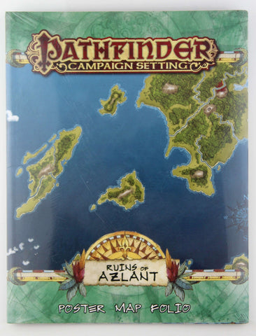 Pathfinder Campaign Setting: Ruins of Azlant Poster Map Folio, by   