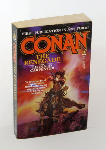 Conan The Renegade, by Carpenter, Leonard  First Edition