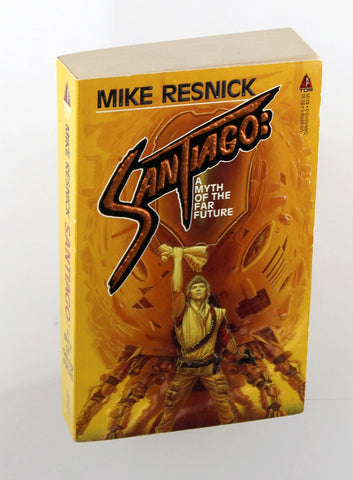 Santiago: A Myth of the Far Future, by Resnick, Mike Signed 