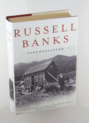 Cloudsplitter, by Russell Banks Signed First Edition