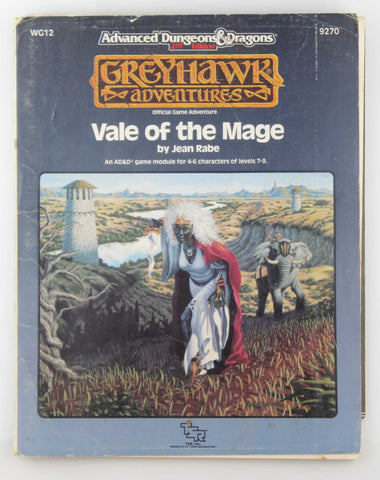 AD&D WG12 Vale of the Mage Greyhawk, by Jean Rabe  