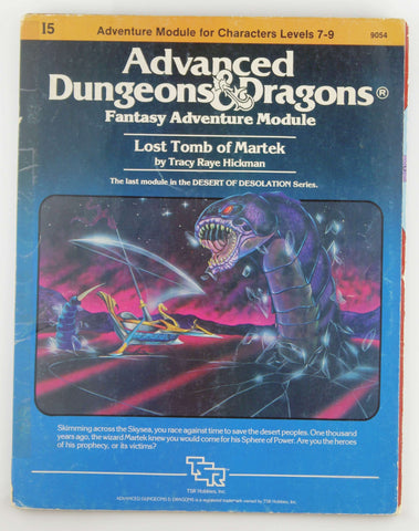 AD&D I5 Lost Tomb of Martek G+, by Hickman  