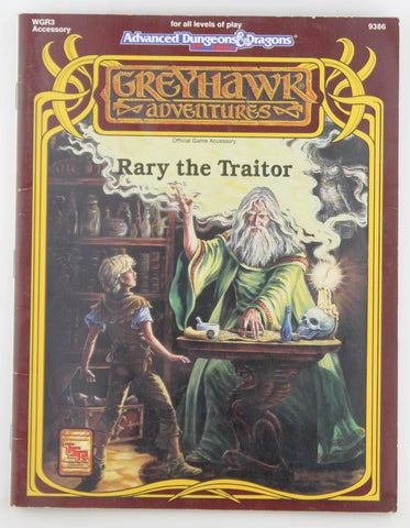 AD&D Rary the Traitor No Map, by Pryor  