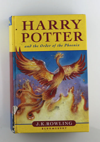 Harry Potter and the Order of the Phoenix, by J.K. Rowling  First Edition