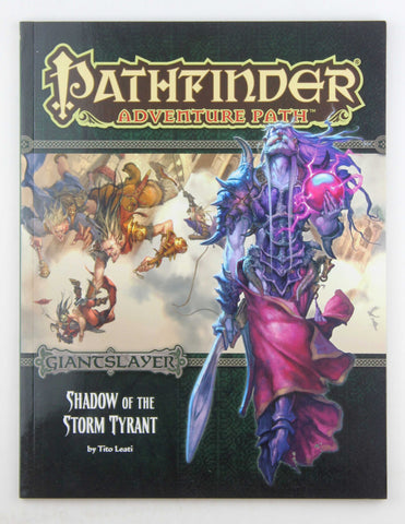 Pathfinder RPG Giantslayer Shadow of the Storm Tyrant, by Tito Leati  